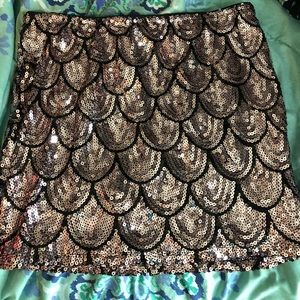 Sequin skirt